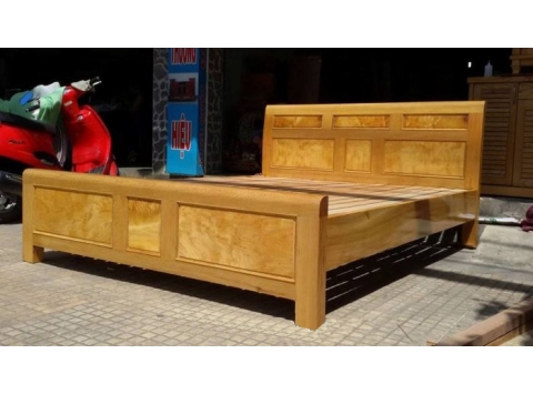Giường Gỗ Tự Nhiên 36