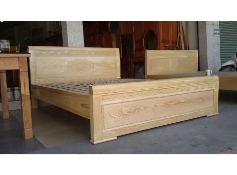 Giường Gỗ Tự Nhiên 27
