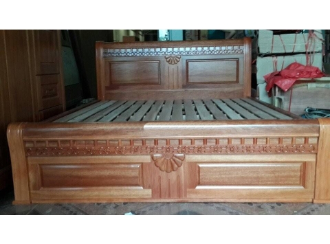 Giường Gỗ Tự Nhiên 23