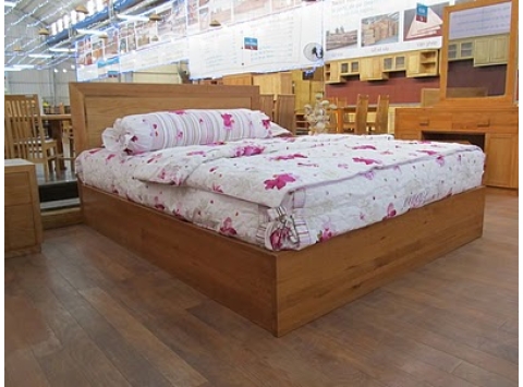Giường Gỗ Tự Nhiên 12