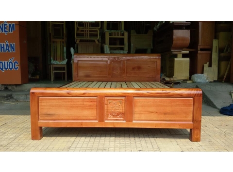 Giường Gỗ Tự Nhiên 26