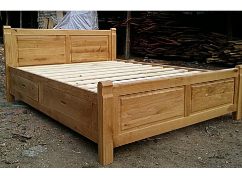 Giường Gỗ Tự Nhiên 07