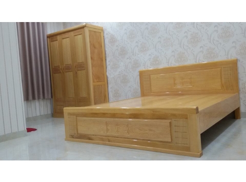 Giường Gỗ Tự Nhiên 30