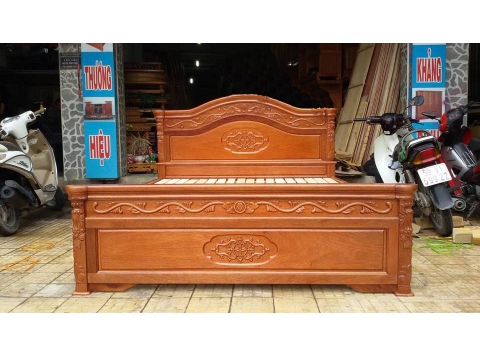 Giường Gỗ Tự Nhiên 32