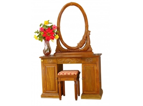 Bàn Trang Điểm Gỗ Tự Nhiên 09